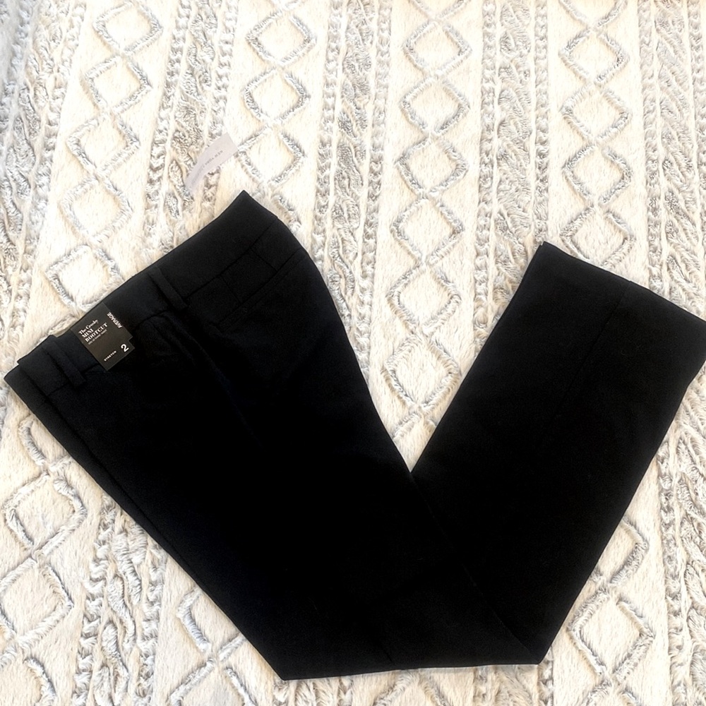 Black bootcut pants- The Crosby
